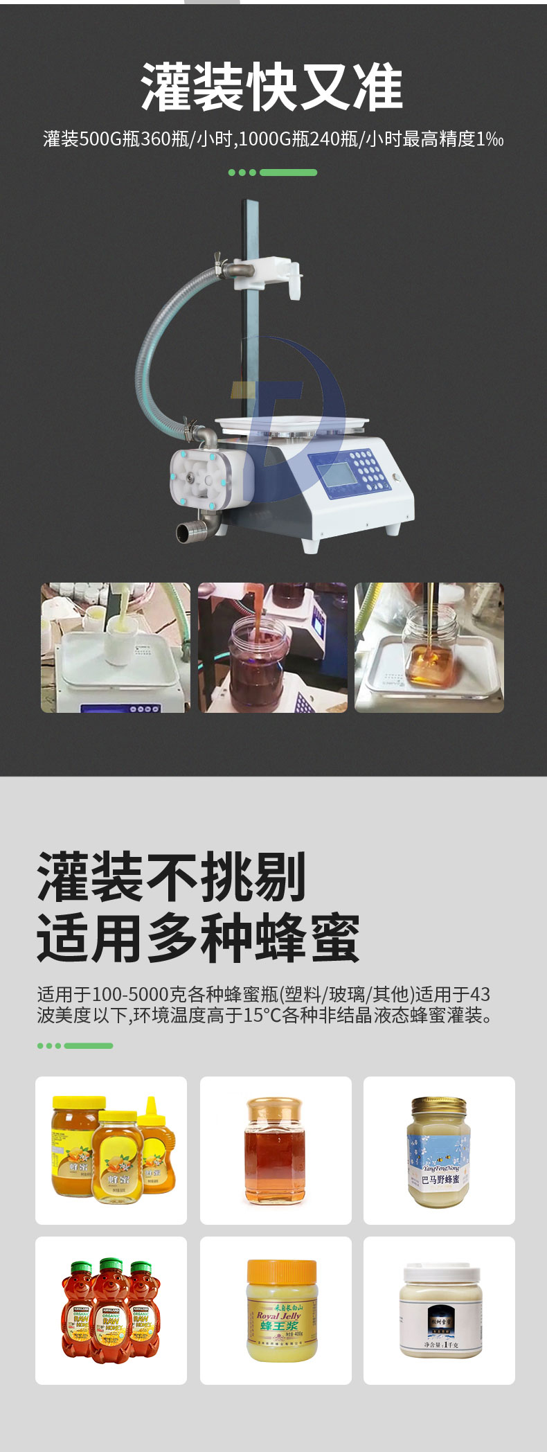 蜂蜜灌裝機(jī)五花八門(mén)該如何選擇？